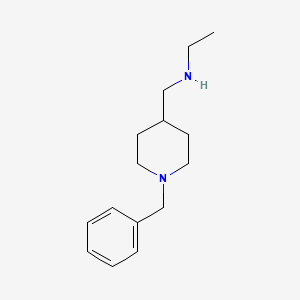 molecular formula C15H24N2 B7871555 (1-Benzyl-piperidin-4-ylmethyl)-ethyl-amine 