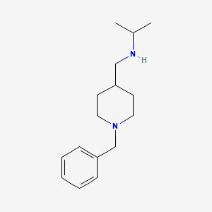 molecular formula C16H26N2 B7871562 (1-Benzyl-piperidin-4-ylmethyl)-isopropyl-amine 