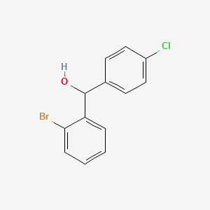 molecular formula C13H10BrClO B7871834 (2-溴苯基)(4-氯苯基)甲醇 