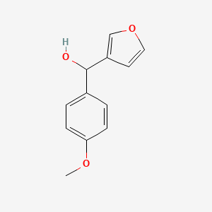 molecular formula C12H12O3 B7871846 3-Furyl-(4-methoxyphenyl)methanol 