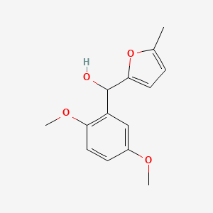 (2,5-Dimethoxyphenyl)(5-methylfuran-2-yl)methanol