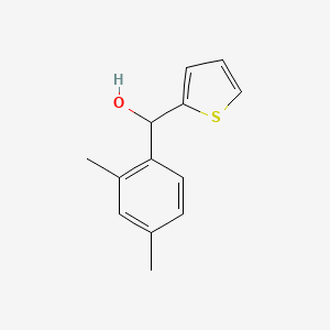 molecular formula C13H14OS B7871967 (2,4-Dimethylphenyl)(thiophen-2-yl)methanol CAS No. 944671-66-3