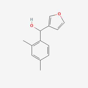 molecular formula C13H14O2 B7871970 (2,4-Dimethylphenyl)(furan-3-yl)methanol 