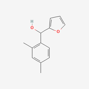 molecular formula C13H14O2 B7871974 (2,4-Dimethylphenyl)(furan-2-yl)methanol 