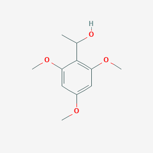 molecular formula C11H16O4 B7872043 1-(2,4,6-Trimethoxyphenyl)ethanol, AldrichCPR 