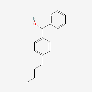 molecular formula C17H20O B7872165 (4-Butylphenyl)(phenyl)methanol 