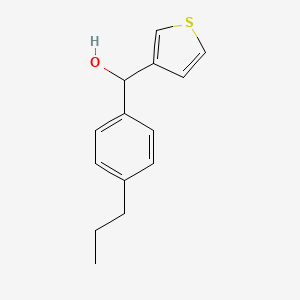 4-n-Propylphenyl-(3-thienyl)methanol