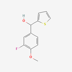 3-Fluoro-4-methoxyphenyl-(2-thienyl)methanol
