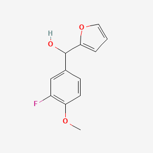 3-Fluoro-4-methoxyphenyl-(2-furyl)methanol
