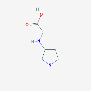 (1-Methyl-pyrrolidin-3-ylamino)-acetic acid