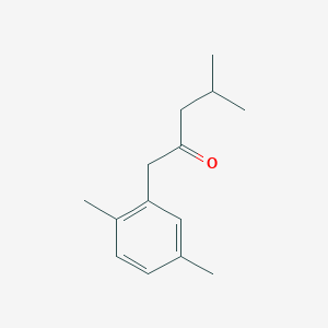 1-(2,5-Dimethylphenyl)-4-methylpentan-2-one