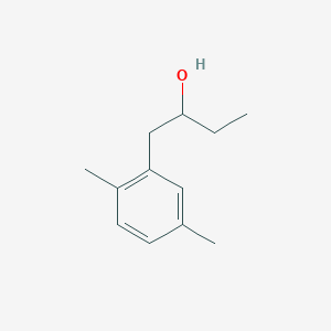 molecular formula C12H18O B7872571 1-(2,5-Dimethylphenyl)-2-butanol 