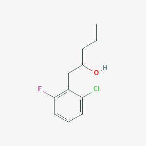 1-(2-Chloro-6-fluorophenyl)-2-pentanol