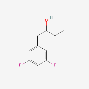 molecular formula C10H12F2O B7872608 1-(3,5-Difluorophenyl)-2-butanol 