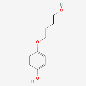 molecular formula C10H14O3 B7872697 4-(4-Hydroxybutoxy)phenol 