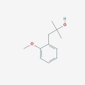 molecular formula C11H16O2 B7872723 1-(2-Methoxyphenyl)-2-methylpropan-2-ol 