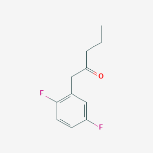 1-(2,5-Difluorophenyl)pentan-2-one