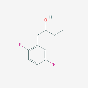 molecular formula C10H12F2O B7872746 1-(2,5-Difluorophenyl)-2-butanol 