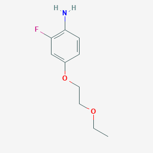 4-(2-Ethoxyethoxy)-2-fluoroaniline