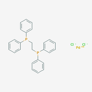 B078732 2-Diphenylphosphanylethyl(diphenyl)phosphane;palladium(2+);dichloride CAS No. 14647-24-6