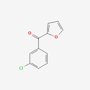 molecular formula C11H7ClO2 B7873242 2-(3-Chlorobenzoyl)furan 