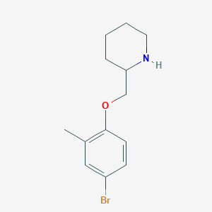 2-(4-Bromo-2-methyl-phenoxymethyl)-piperidine