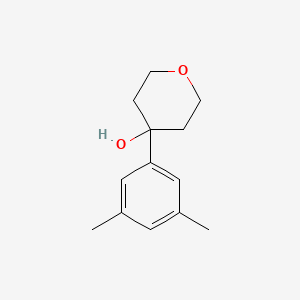 4-Hydroxy-4-(3,5-dimethylphenyl)tetrahydropyran