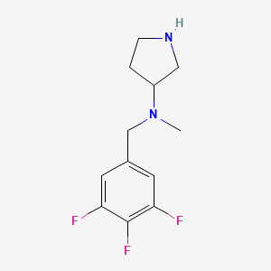 N-Methyl-N-(3,4,5-trifluorobenzyl)pyrrolidin-3-amine
