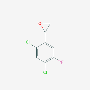 2-(2,4-Dichloro-5-fluorophenyl)oxirane