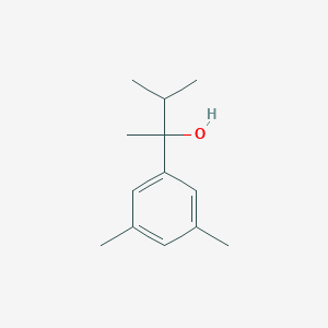 molecular formula C13H20O B7873963 2-(3,5-Dimethylphenyl)-3-methyl-butan-2-ol 
