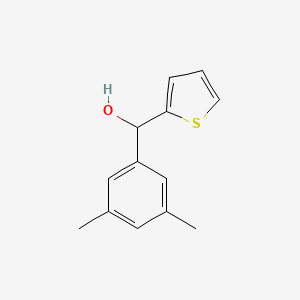 molecular formula C13H14OS B7873984 (3,5-Dimethylphenyl)(thiophen-2-yl)methanol 