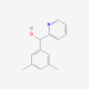 molecular formula C14H15NO B7873990 (3,5-Dimethylphenyl)(pyridin-2-yl)methanol 