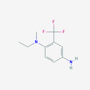 N1-Ethyl-N1-methyl-2-(trifluoromethyl)benzene-1,4-diamine