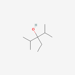 molecular formula C9H20O B7874056 3-Ethyl-2,4-dimethylpentan-3-ol CAS No. 3970-59-0