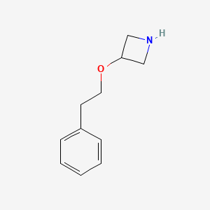 molecular formula C11H15NO B7874417 3-(2-Phenylethoxy)azetidine 