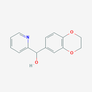 3,4-(Ethylenedioxy)phenyl-(2-pyridyl)methanol