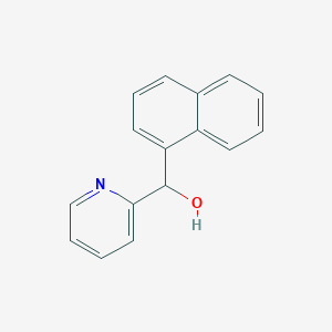 molecular formula C16H13NO B7874499 1-Naphthyl-(2-pyridyl)methanol 