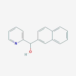 molecular formula C16H13NO B7874504 2-Naphthyl-(2-pyridyl)methanol 