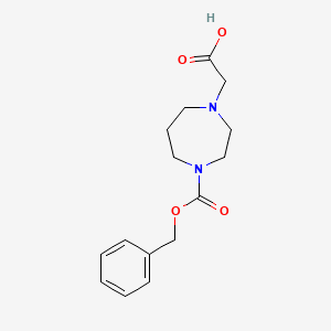 4-Carboxymethyl-[1,4]diazepane-1-carboxylic acid benzyl ester