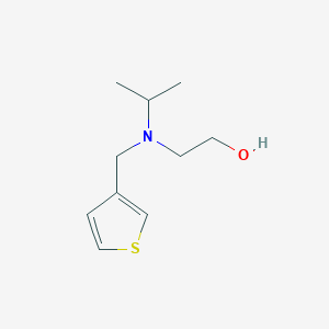 molecular formula C10H17NOS B7874663 2-(Isopropyl-thiophen-3-ylmethyl-amino)-ethanol 