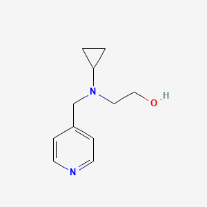 molecular formula C11H16N2O B7874669 2-(Cyclopropyl-pyridin-4-ylmethyl-amino)-ethanol 