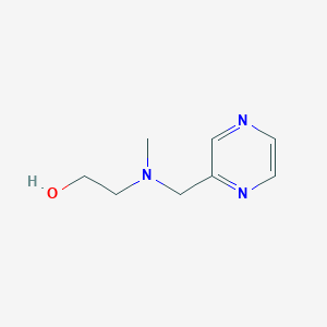 molecular formula C8H13N3O B7874683 2-(Methyl-pyrazin-2-ylmethyl-amino)-ethanol 