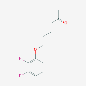 6-(2,3-Difluorophenoxy)hexan-2-one