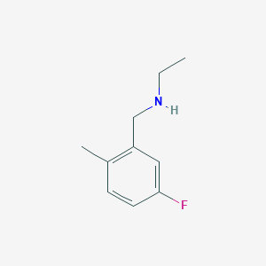 N-(5-Fluoro-2-methylbenzyl)ethanamine