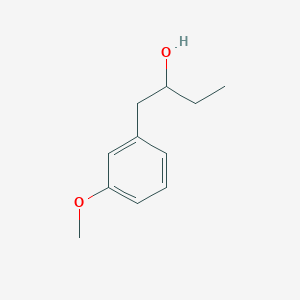 molecular formula C11H16O2 B7875089 1-(3-甲氧基苯基)丁烷-2-醇 