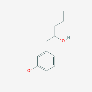 molecular formula C12H18O2 B7875091 1-(3-Methoxyphenyl)-2-pentanol 