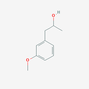molecular formula C10H14O2 B7875092 1-(3-Methoxyphenyl)propan-2-ol CAS No. 34322-78-6