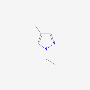 molecular formula C6H10N2 B7875100 1-乙基-4-甲基-1H-吡唑 