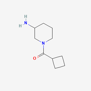 1-Cyclobutanecarbonylpiperidin-3-amine