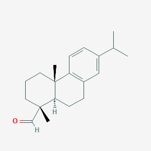 molecular formula C20H28O B078753 脱氢枞酸 CAS No. 13601-88-2